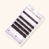 Small Sample Box of Black Brown Faux Mink Lashes