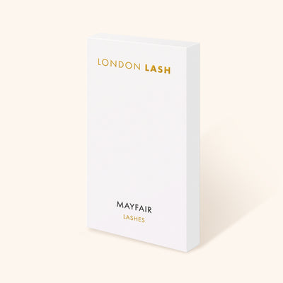 White London Lash Box of Mega Volume Black Brown Mayfair Lashes 0.05