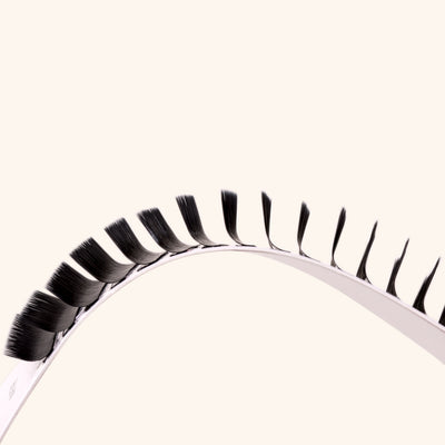 Eyelash Extension Strip of Classic Mayfair Lashes in 0.18