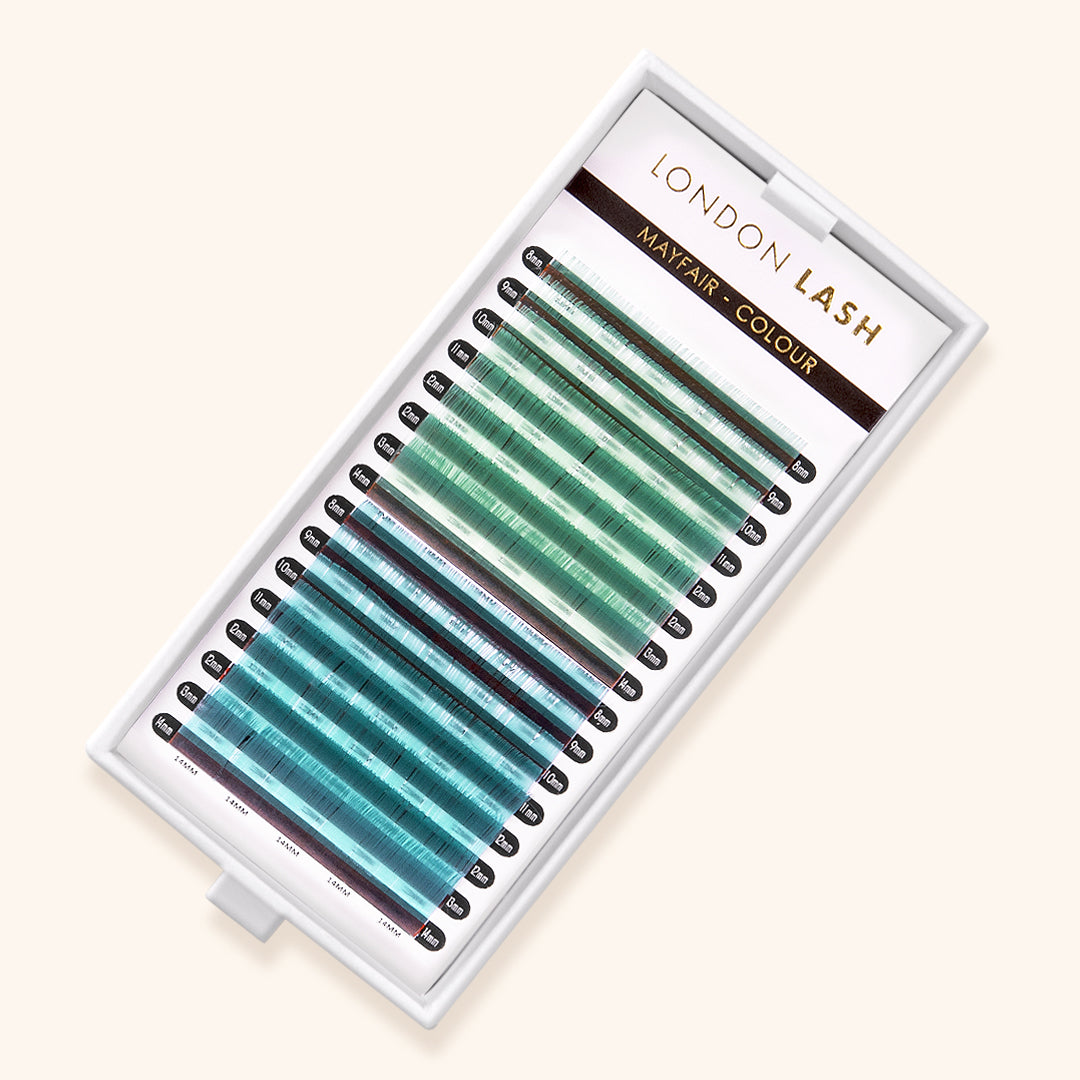 Mint Green / Ocean Blue Mayfair Lashes