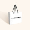 Small White Reusable Paper Bag from London Lash EU