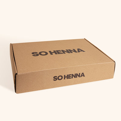 So Henna Brow Starter Kit Box