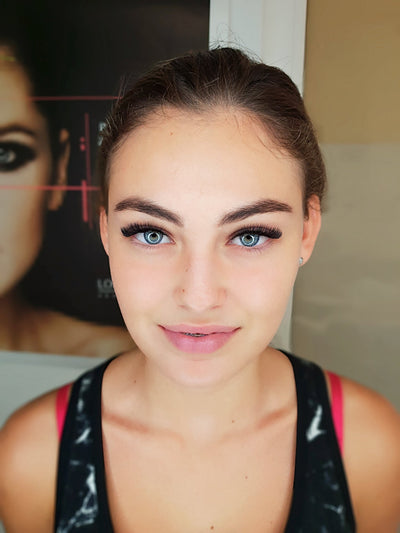 Model With Eyelash Extension Set by FIORELA TOMINIĆ